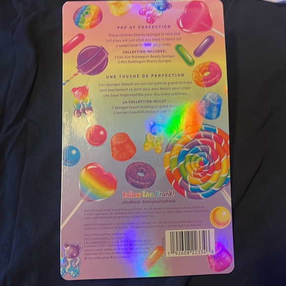 Morphe Lisa Frank Sponge Set - Picture 2 of 2